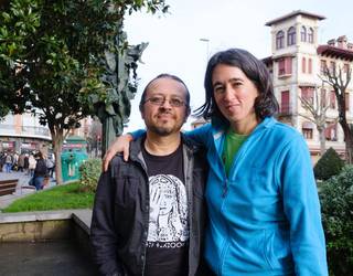 Christian Rodriguez eta Ruth De la Hera: "Bizikidetza eta elkar ezagutzea da gure gakoa"