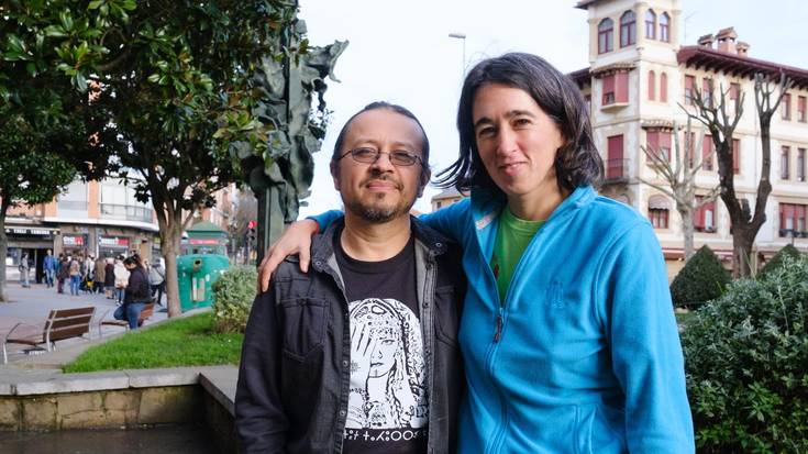 Christian Rodriguez eta Ruth De la Hera: "Bizikidetza eta elkar ezagutzea da gure gakoa"