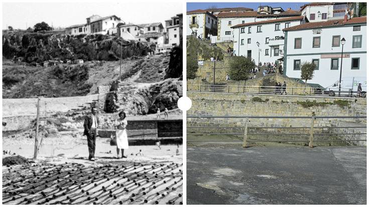 Portu zaharra, 1940-1960 hamarkaden artean.