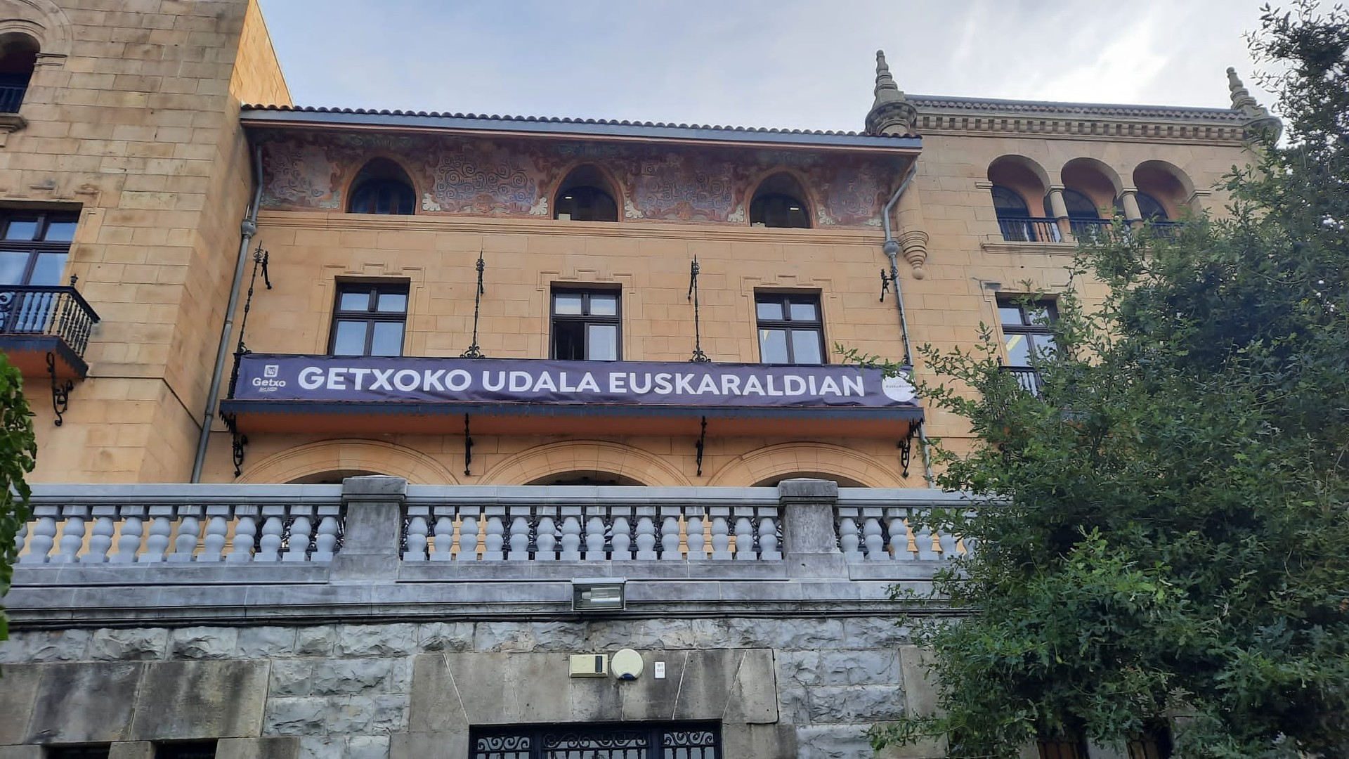 Herritarrak Euskaraldian parte hartzera animatu gura dute Getxon