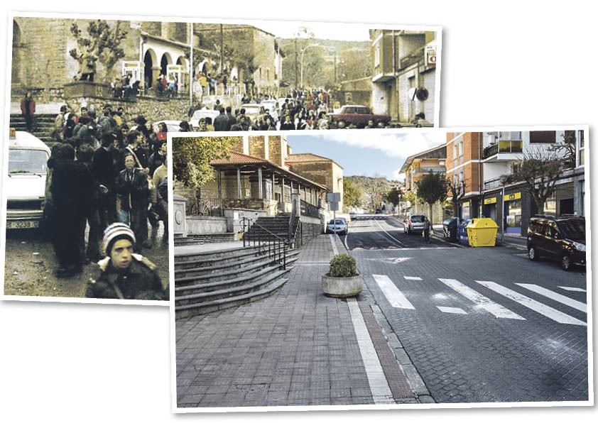 Lemoizko zentral nuklearraren kontrako manifestazioa Gorlizko erdigunetik igaro zenekoa...