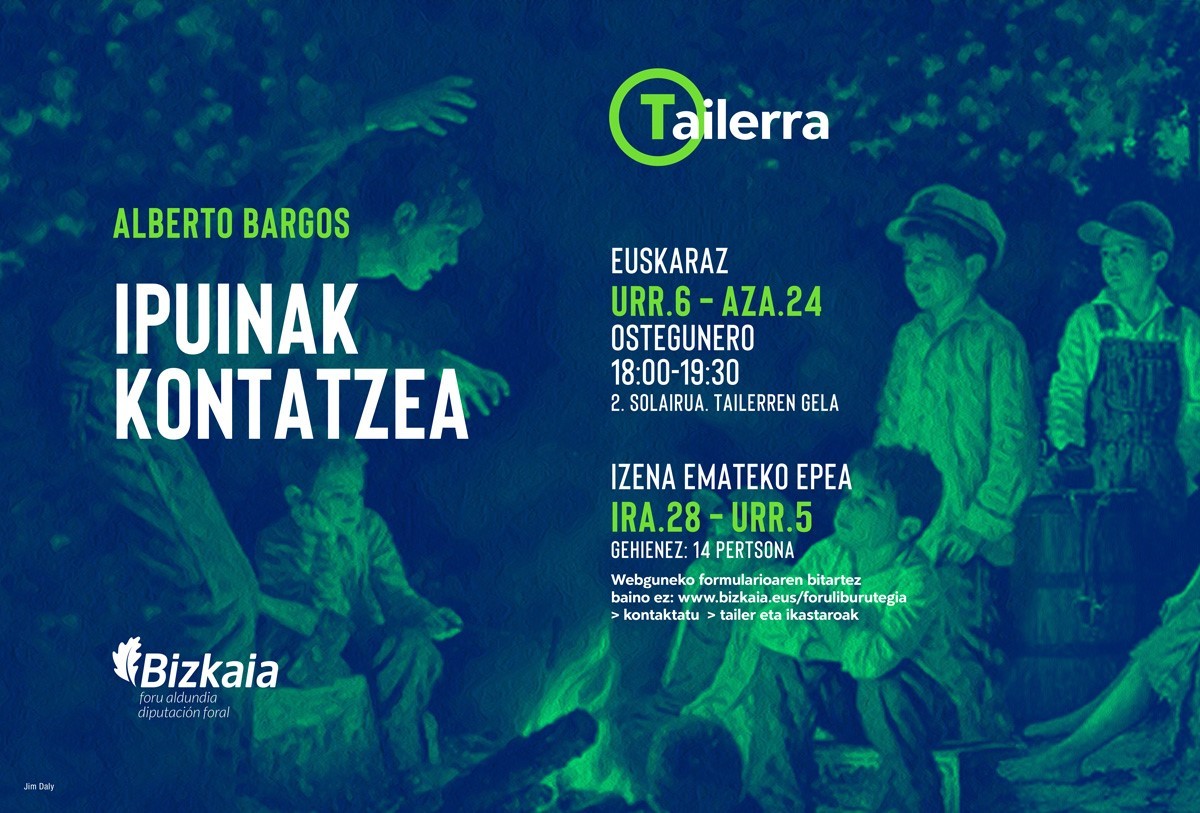 Tailerra: Ipuinak kontatzea