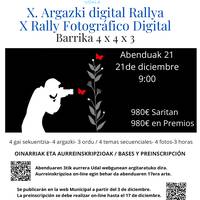 Argazki Digital Rallyaren 10. edizioa antolatu dute Barrikan