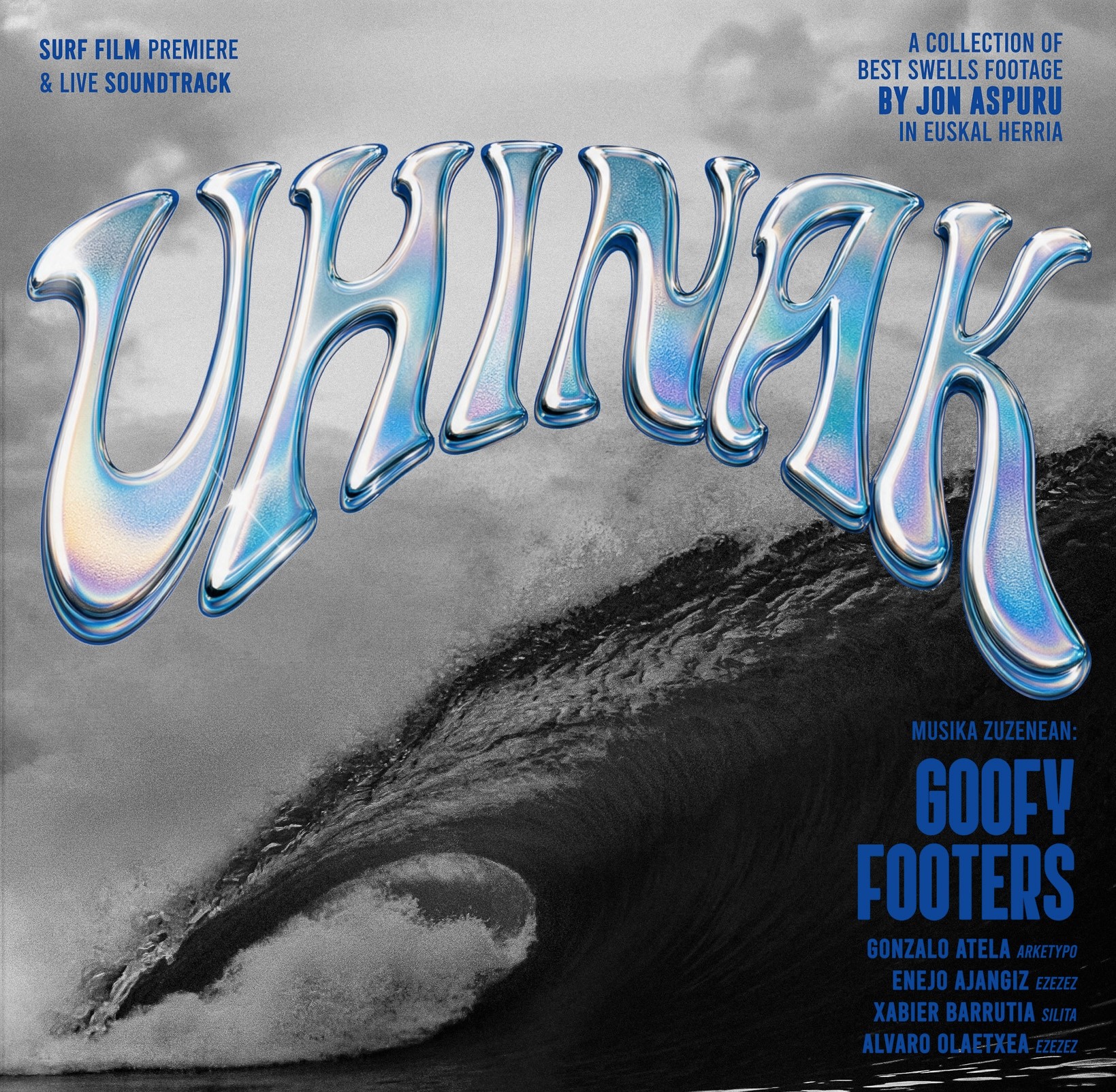 Jon Aspururen "Uhinak" proiektatuko da X. Sopela Surf Business Meeting-ean, Goofy Footers taldearen musika-proiektuak lagunduta