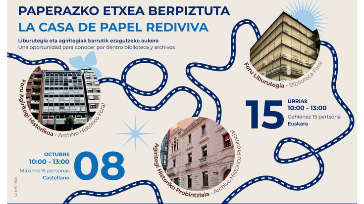Ibilbide gidatua: Paperezko etxea berpiztuta