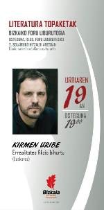 Literatura topaketak. Kirmen Uribe