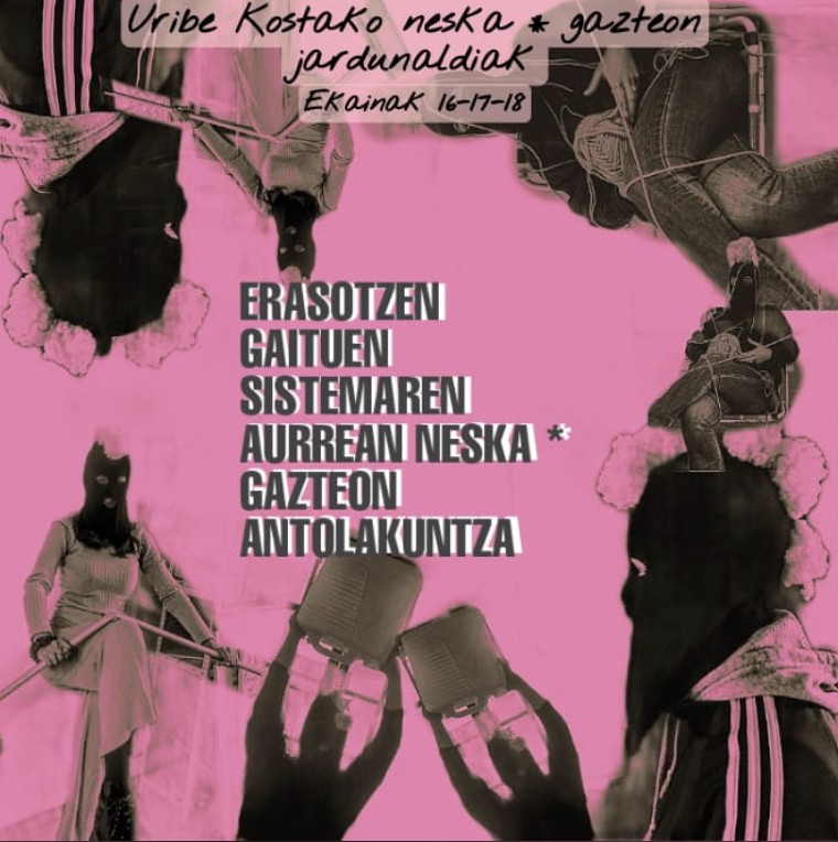 Uribe Kostako neska* gazteek jardunaldiak antolatu dituzte egunotarako