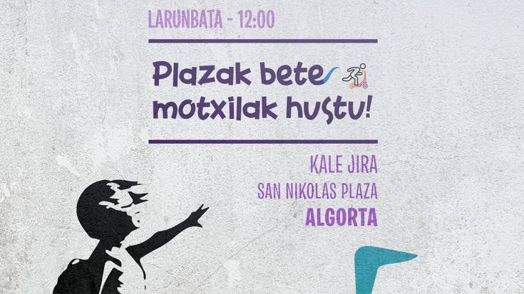 Kale-jira: "Plazak bete, kartzelak hustu"