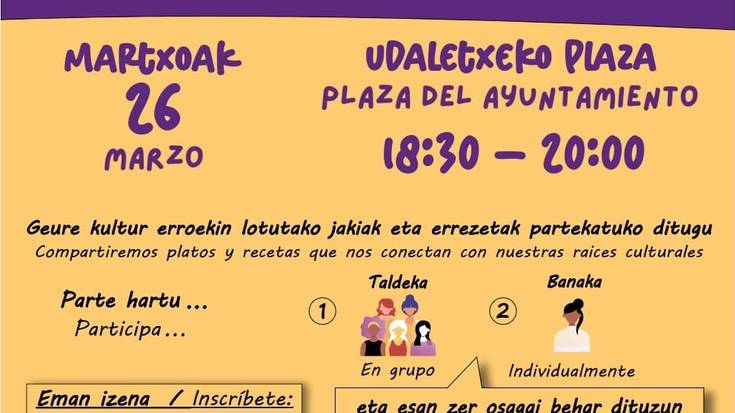 Emakumeen arteko gastronimia trukea