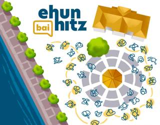 Plentzian Ehun Bai Hitz ekimena abiatuko dute, euskararen aldeko urrats kolektiboa emateko