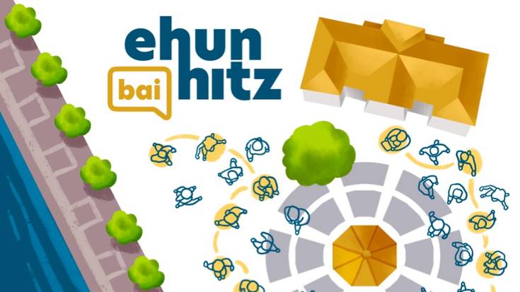 Plentzian Ehun Bai Hitz ekimena abiatuko dute, euskararen aldeko urrats kolektiboa emateko