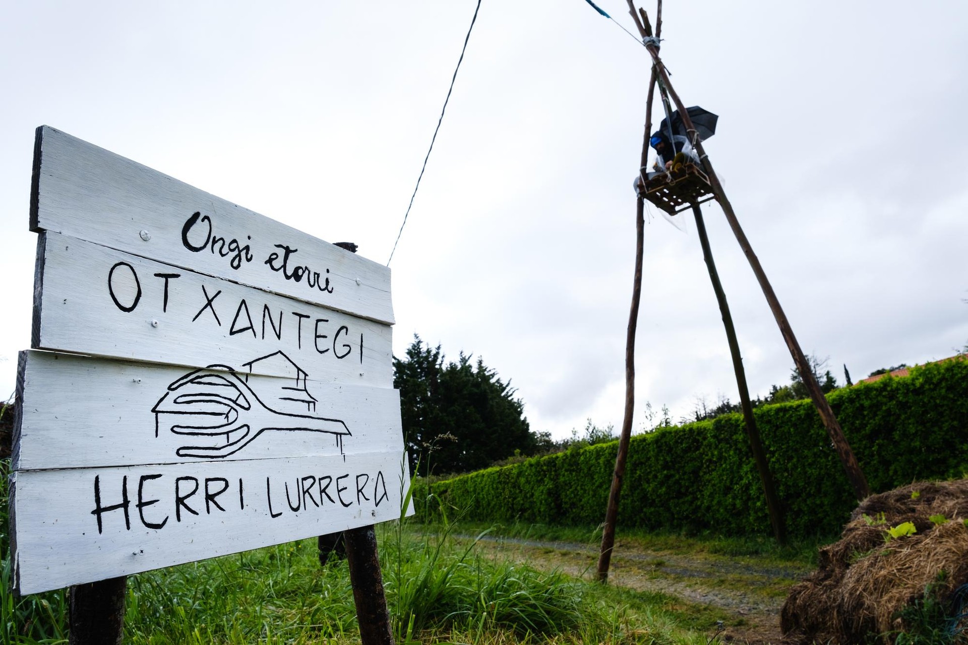Otxantegi Herri Lurreko ekintzaileek ohartarazi dute hirugarren huste saiakera laster izan daitekeela