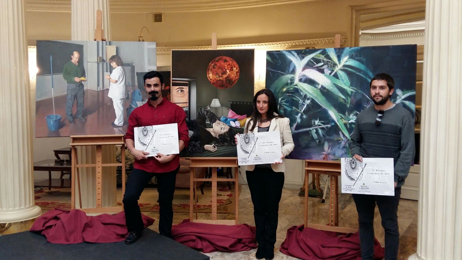 Carlton hotela hartuko dute Arte Ederretako ikasleen lanek