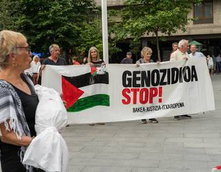 Palestinar herriari elkartasuna adierazteko greba eta mobilizazioak egingo dituzte eguaztenean