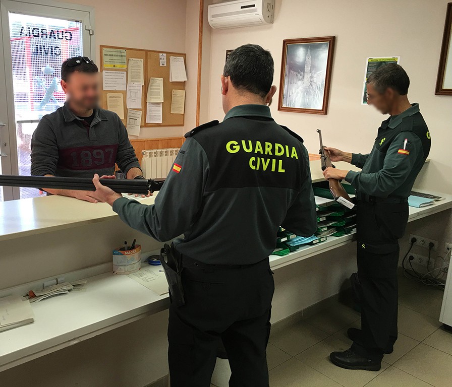 Armen gaietarako aurretiko hitzordua ezarri du Algortako Guardia Zibilak