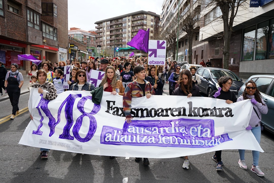 Emakumeen borrokak eta erresistentziak ikusarazteko hamaika ekintza egingo dituzte Getxon