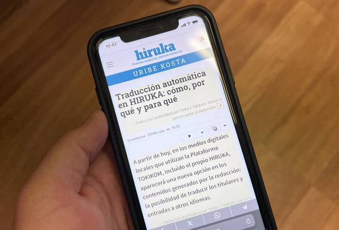 Itzulpen automatikoa HIRUKAn: nola, zergatik eta zertarako