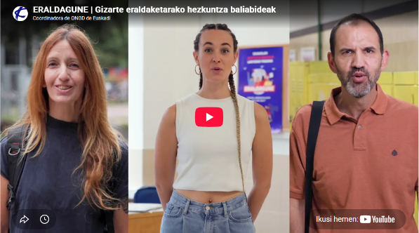 &laquo;Irakasle, eraldaketaren parte izan nahi duzu?&raquo; galdera luzatuz, Eraldagune sustatzeko spot bat argitaratu zuen Koordinakundeak 2025eko irailean.