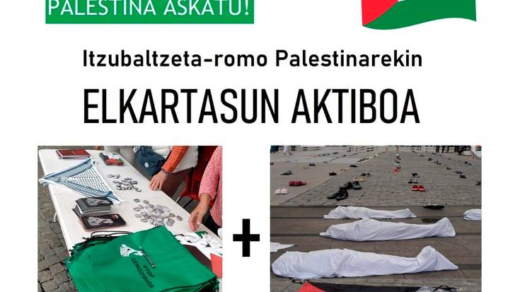 Itzubaltzeta/Romo Palestinarekin elkartasuna