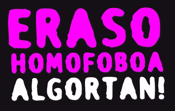 Algortan gertatutako eraso homofoboa salatuko dute gaur