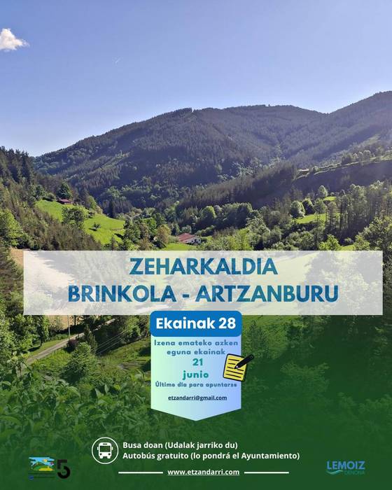 Etzandarrik mendi-zeharkaldi berria antolatu du