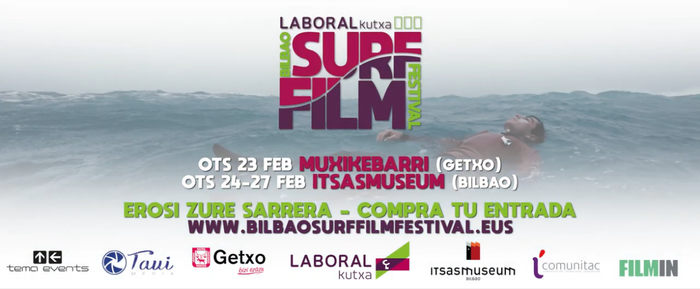 Getxon izango da 2022ko Laboral Kutxa Bilbao Surf Film Festivalaren inaugurazio-ekitaldia