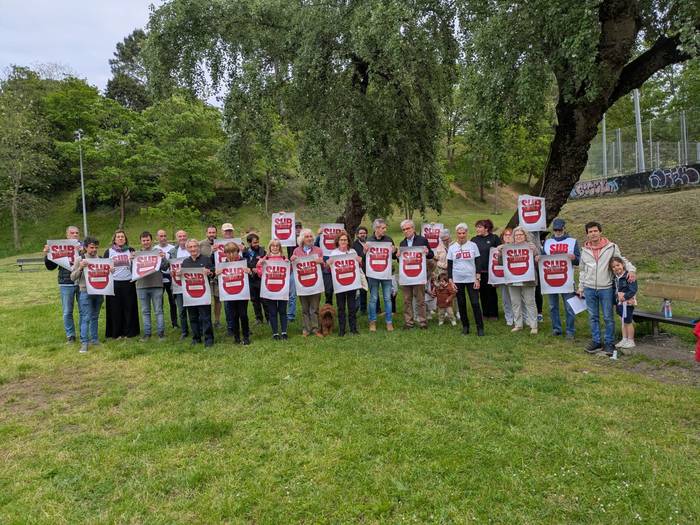 Subflubiala Ez! plataformak mobilizazioa deitu du zapatu honetarako