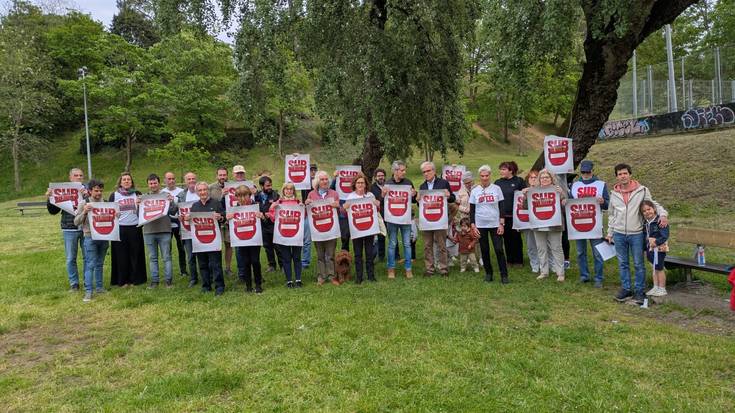 Subflubiala Ez! plataformak mobilizazioa deitu du zapatu honetarako