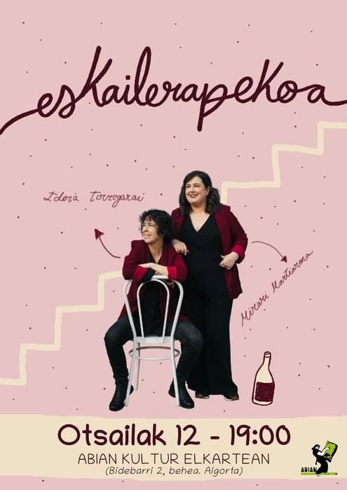 Bakarrizketa-saioa: "Eskailerapekoa"