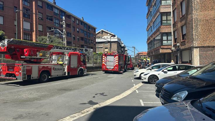 Sutea piztu da Getxoko etxe batean, zartagin batek eraginda