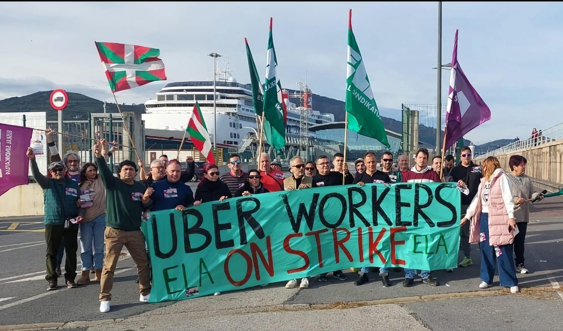 Uberreko langileek 4 hilabete beteko dituzte greban
