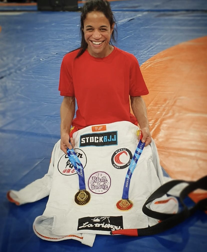 Urrezko domina bi jantzi ditu Naiomi Matthewsek Espainiako Estatuko Grappling Txapelketan