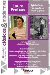 Hitzaldia: Sylvia Plath, ¿se puede ser mujer y genio?