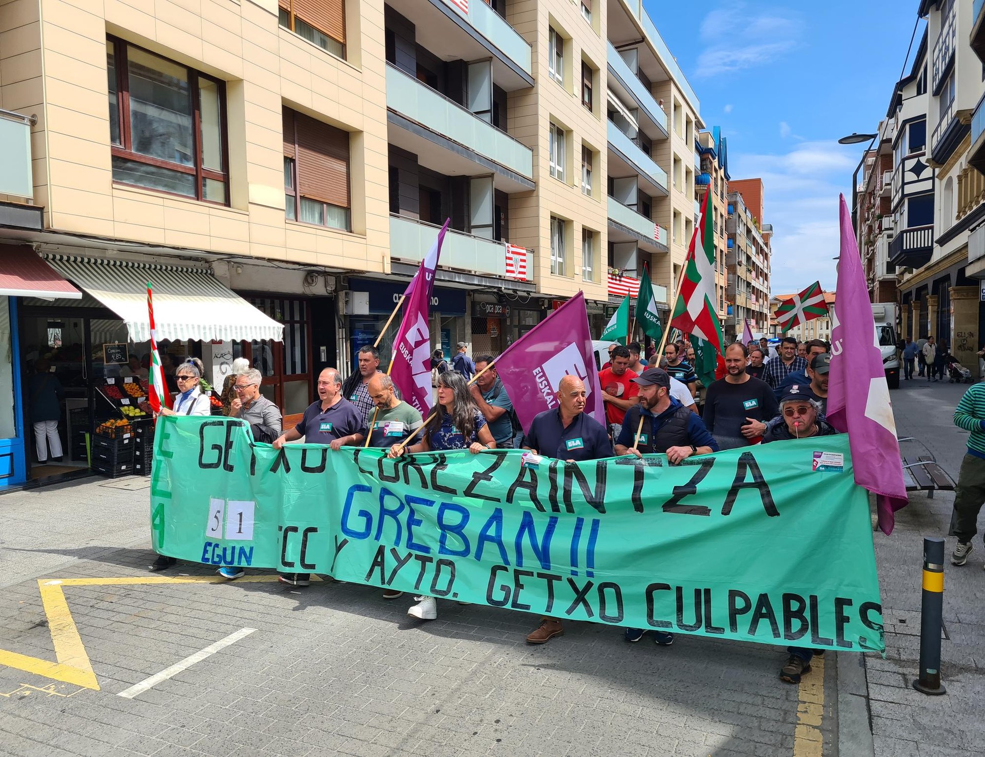 Jaurlaritza arituko da bitartekari gisa Getxoko lorezaintza zerbitzuko lan-gatazkan, eta ekainaren 10ean bilduko dira