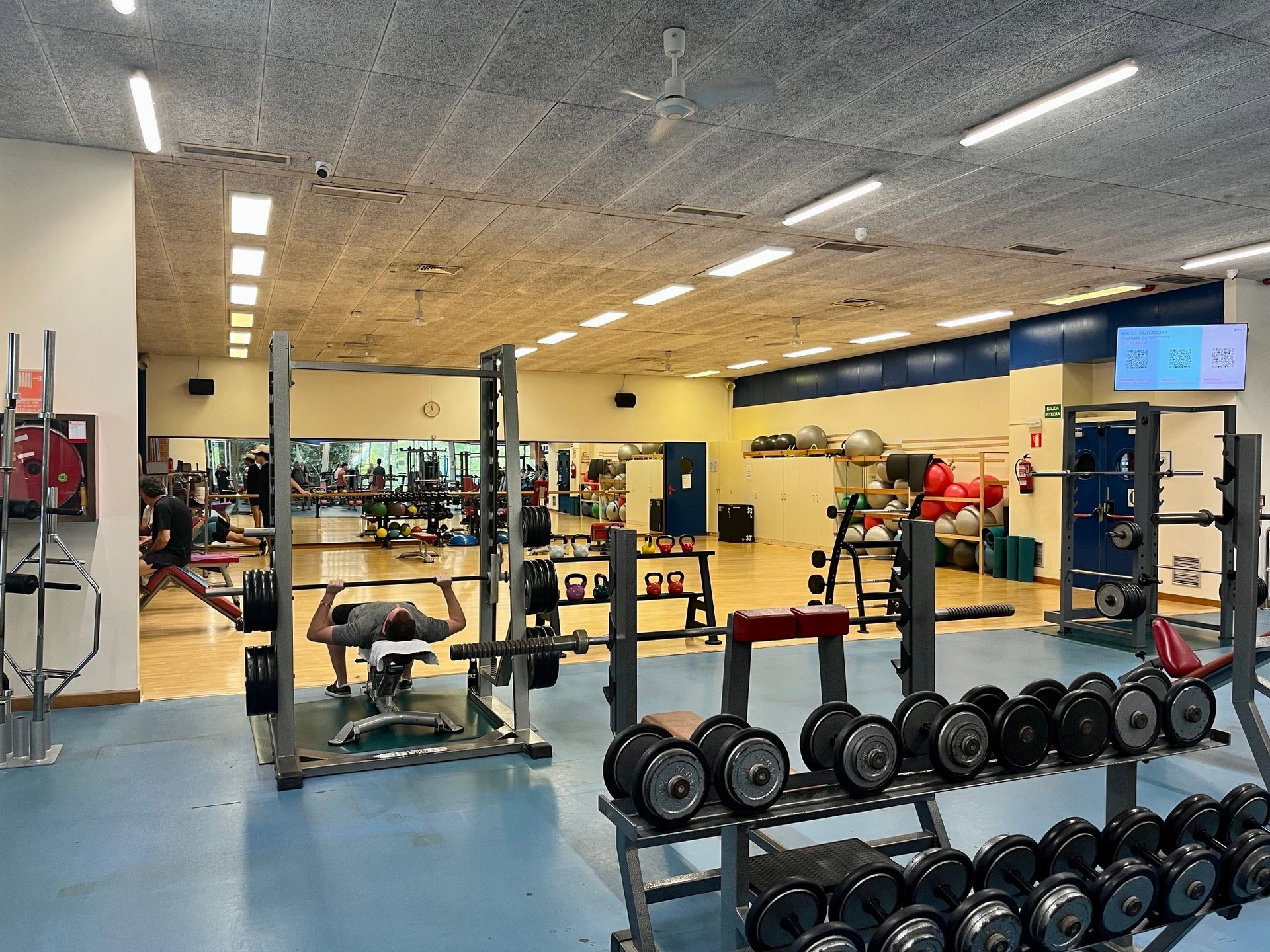 Getxo Kirolakek Fadurako fitness-muskulazio gela zabaldu du erosotasuna eta moldakortasuna irabazteko