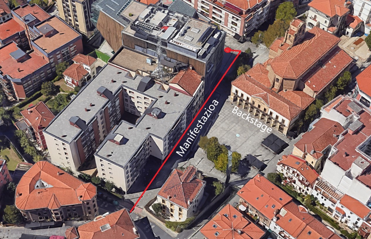 Astelehenean manifestazio jendetsu bat grabatuko dute Algortako Basagoiti Etorbidean "Detective Touré" telesailerako
