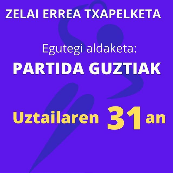 "Kaleak hartzeko eta Algortako jaiak nolabait ospatzeko asmoa du zapatuko zelai errearen txapelketak"
