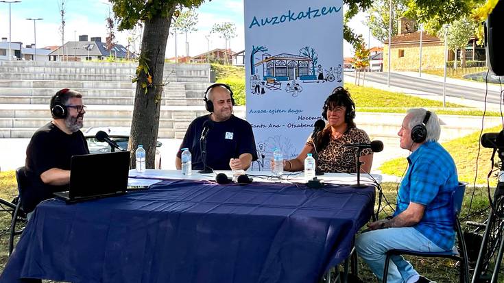 Berangoko Auzokatzen programaren bigarren podcasta grabatu dute