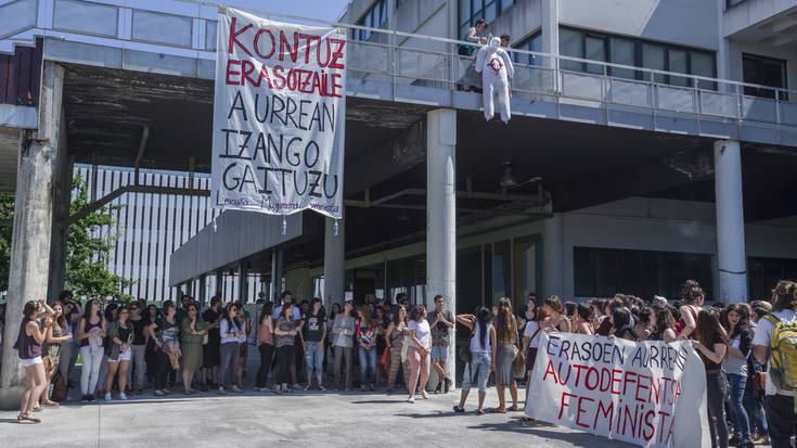 Campusera sartzea debekatu diote ustezko erasotzaileari