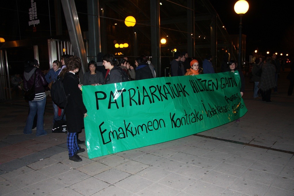 Gasteizko emakumearen erailketa salatuko dute bihar Algortan