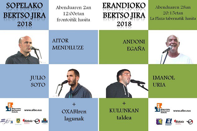 Urte bukaerako bertso-jirak!