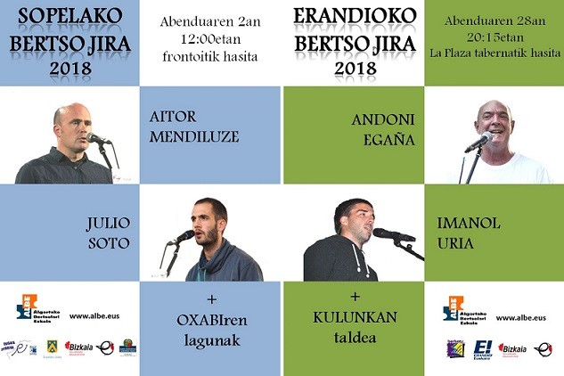 Urte bukaerako bertso-jirak!