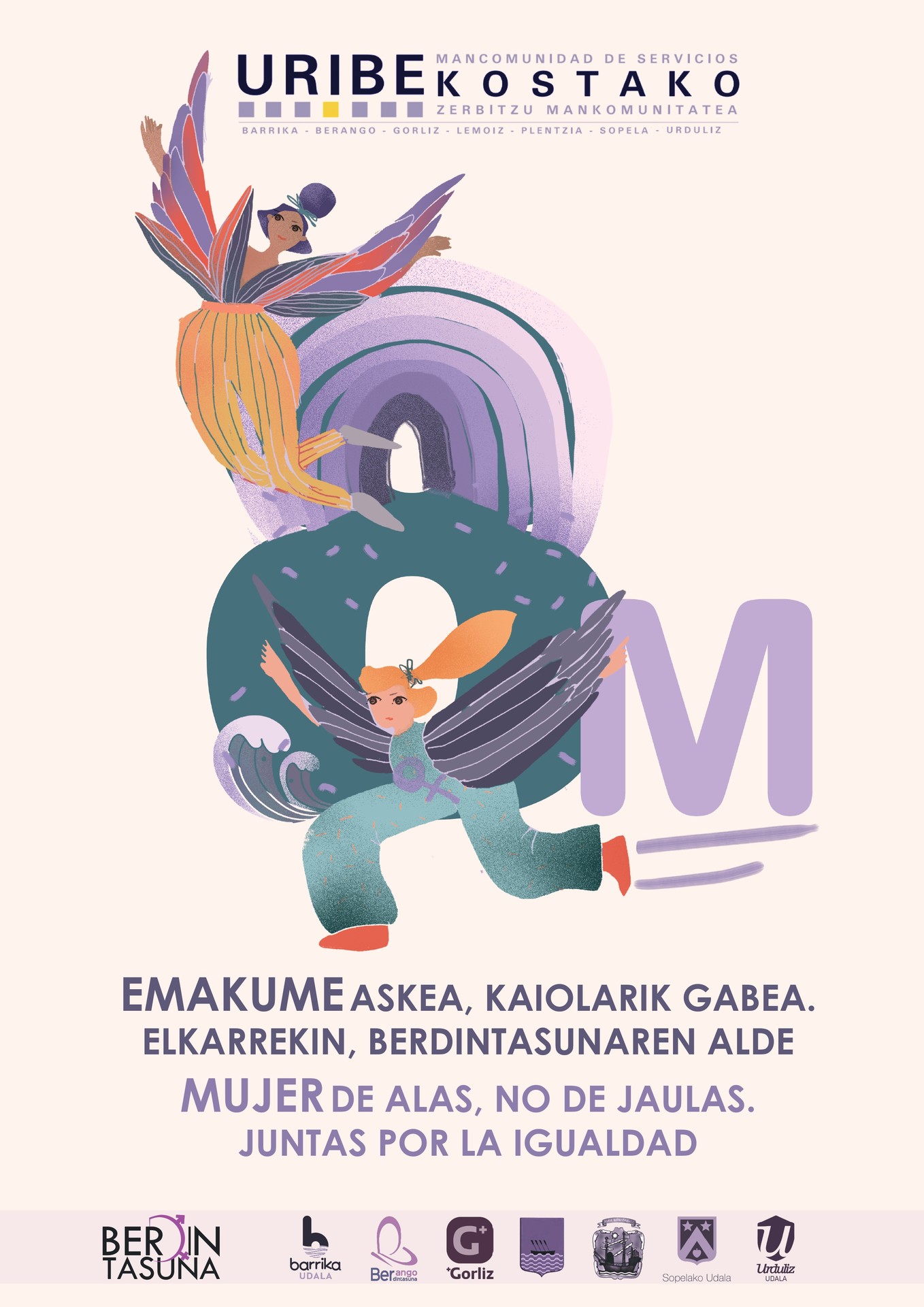 Mankomunitateak 30 jarduera baino gehiago antolatu ditu martxoaren 8a aldarrikatzeko