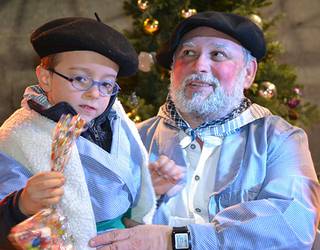 Berangok Olentzero, Mari Domingi  eta Errege Magoak hartuko ditu kalejiran