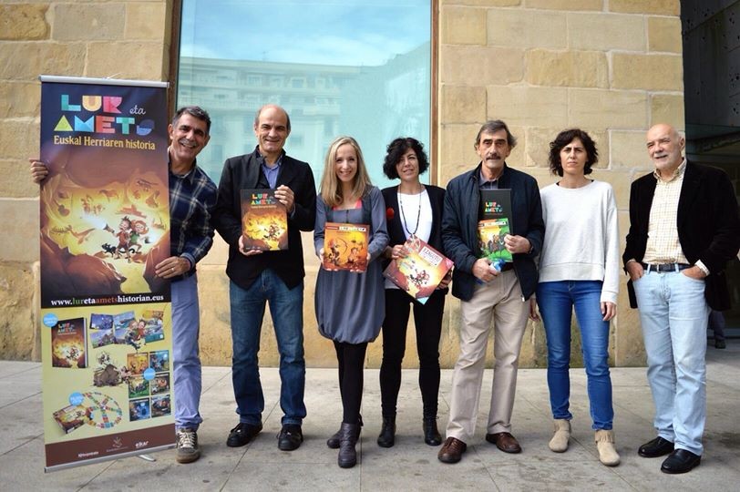 Lur eta Amets. Euskal Herriaren Historia egitasmoa kalean da