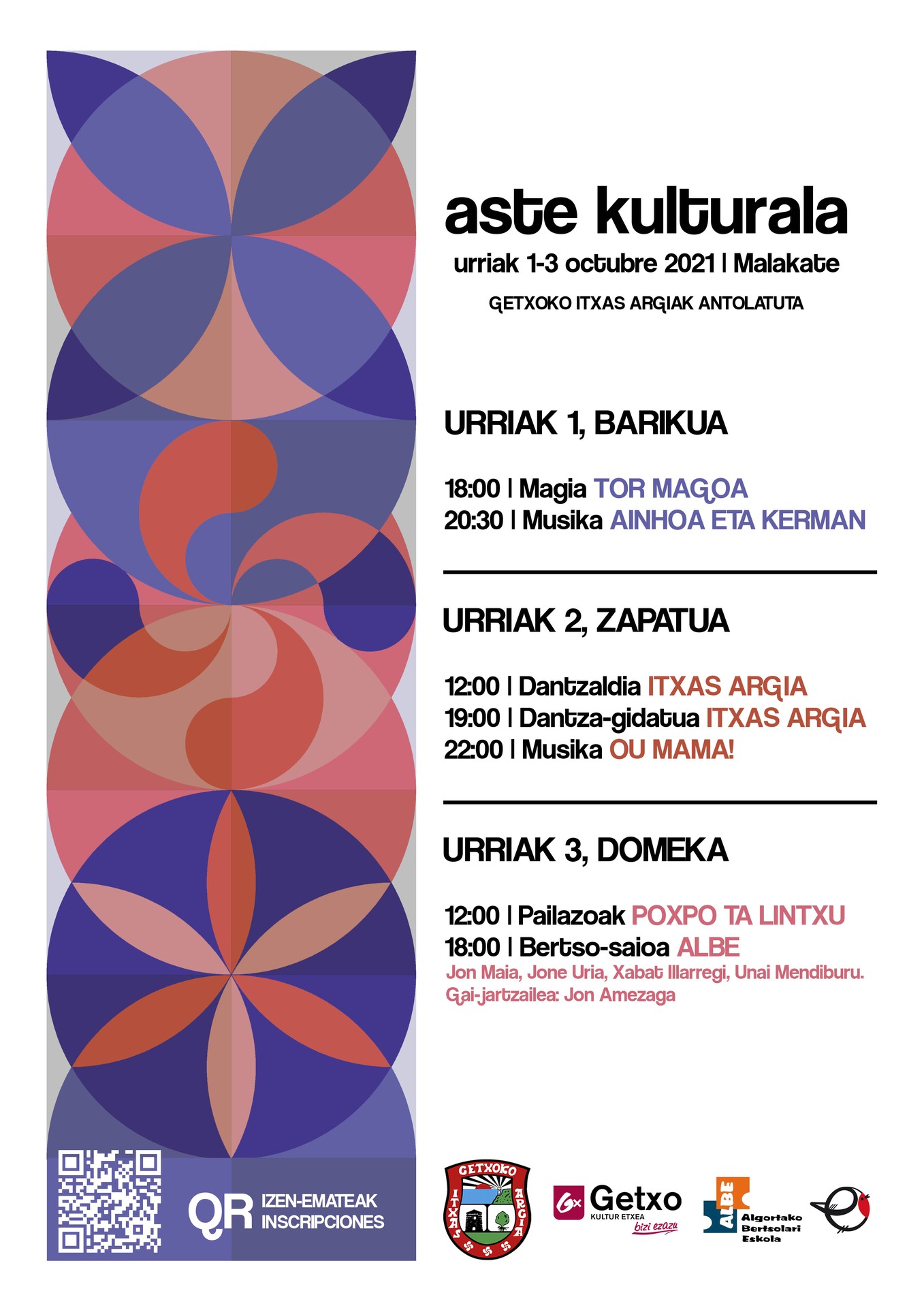 Badator Getxoko Itxas Argiak antolatutako Aste Kulturala!