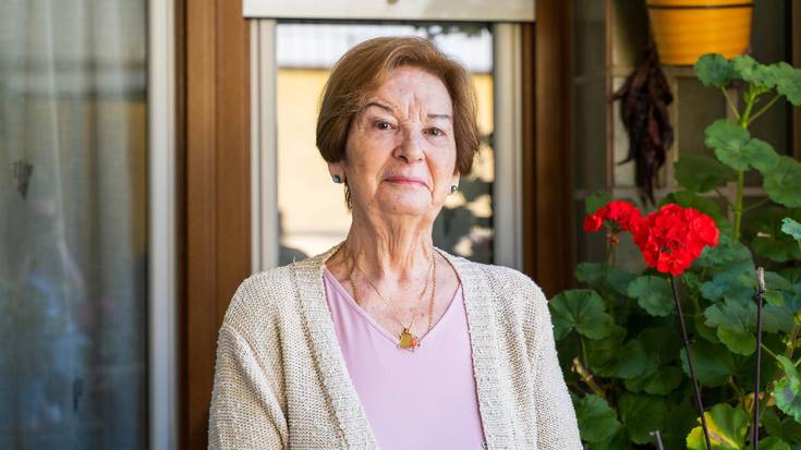 Mari Feli Arrate: "Gorlizko lehenengo txosna guk ipini gendun ikastolagaz, 1975 ingeru"