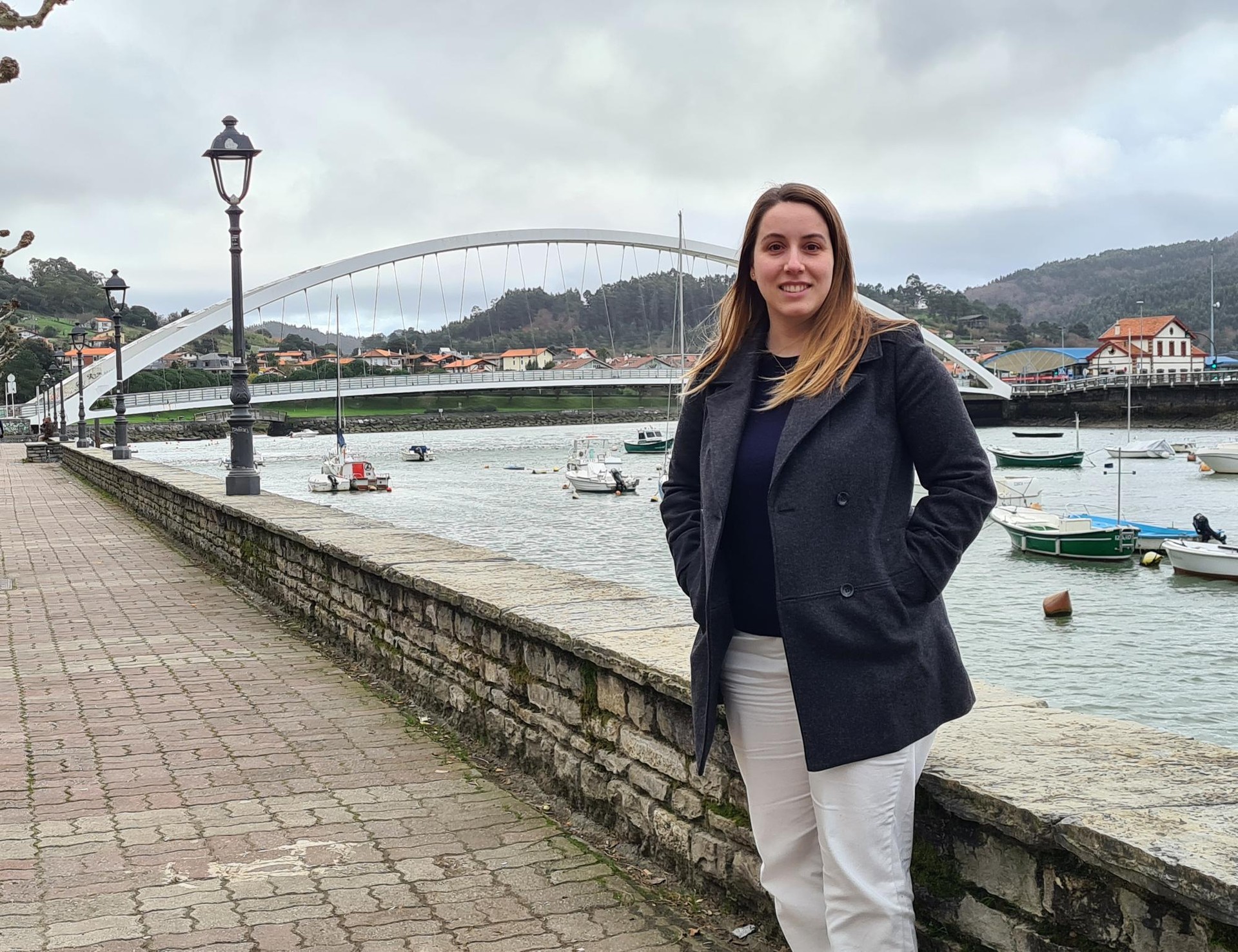 Ainhoa Claro: "Bilbotik eta ingurutik hondartzara etortzen den jende askok ez daki Plentziak alde zaharra ere baduela"