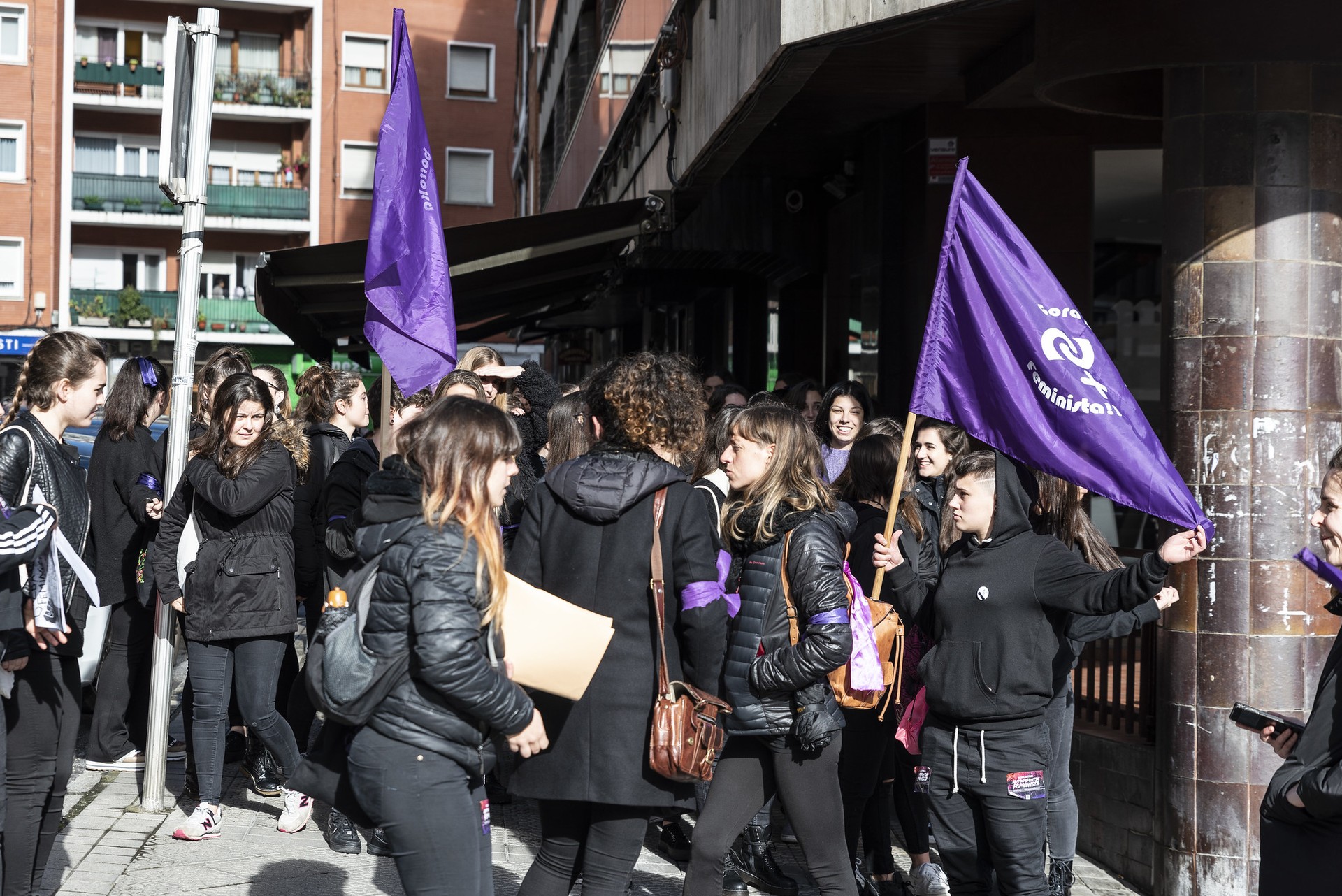 Urduliz ere borroka feministaren alde