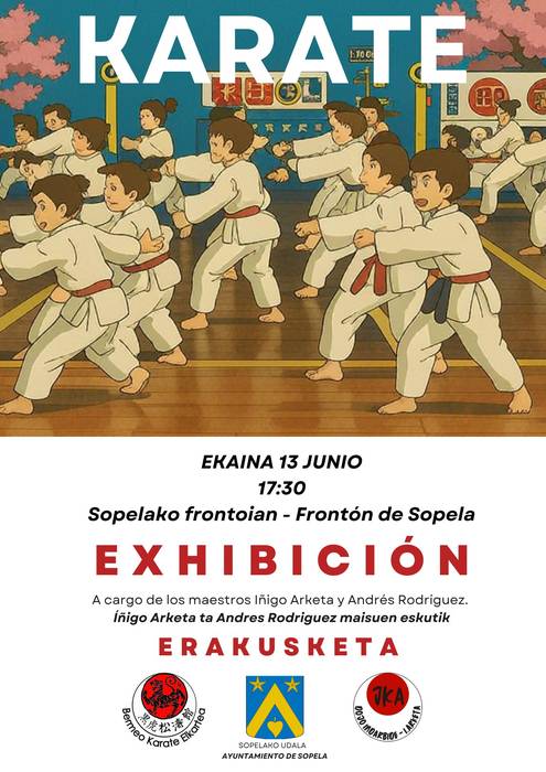 Karate erakustaldia